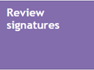 Review signatures tile