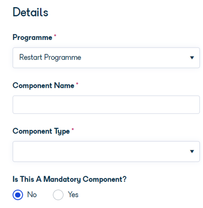 Is this a mandatory activity field set to Yes on the Add Activity screen